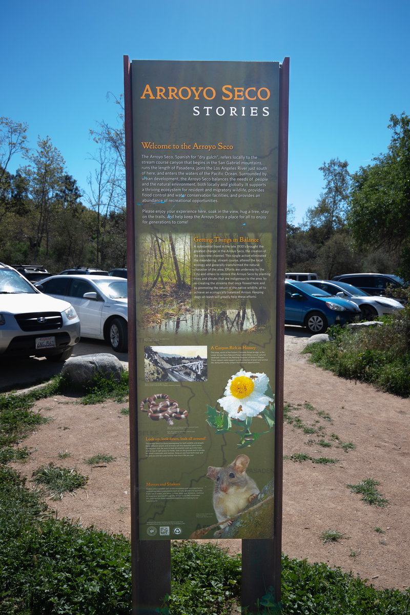 Arroyo Seco sign