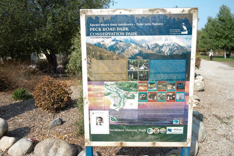 Sign Describing Overall Park