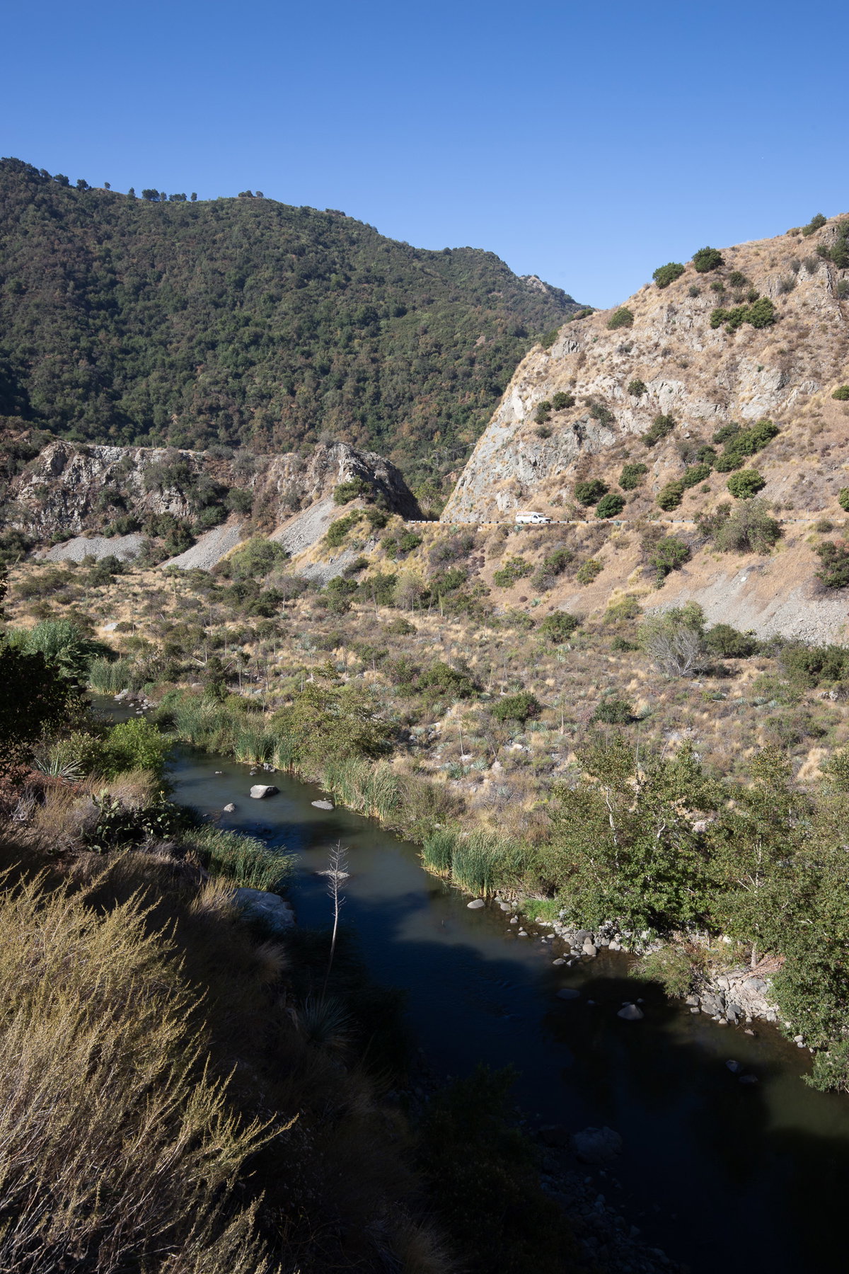 San Gabriel River and Canyon Road