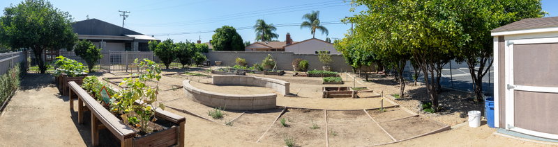 Community Garden Behind the Fence