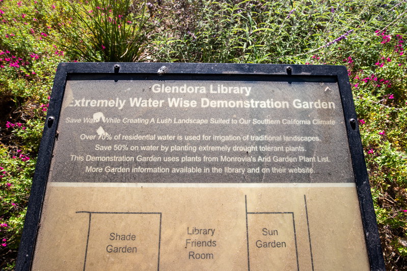 Extremely Water Wise Demonstration Garden Sign