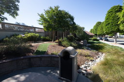 Garden Seating and Dry Creek Bed