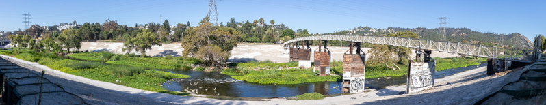 LA River panorama