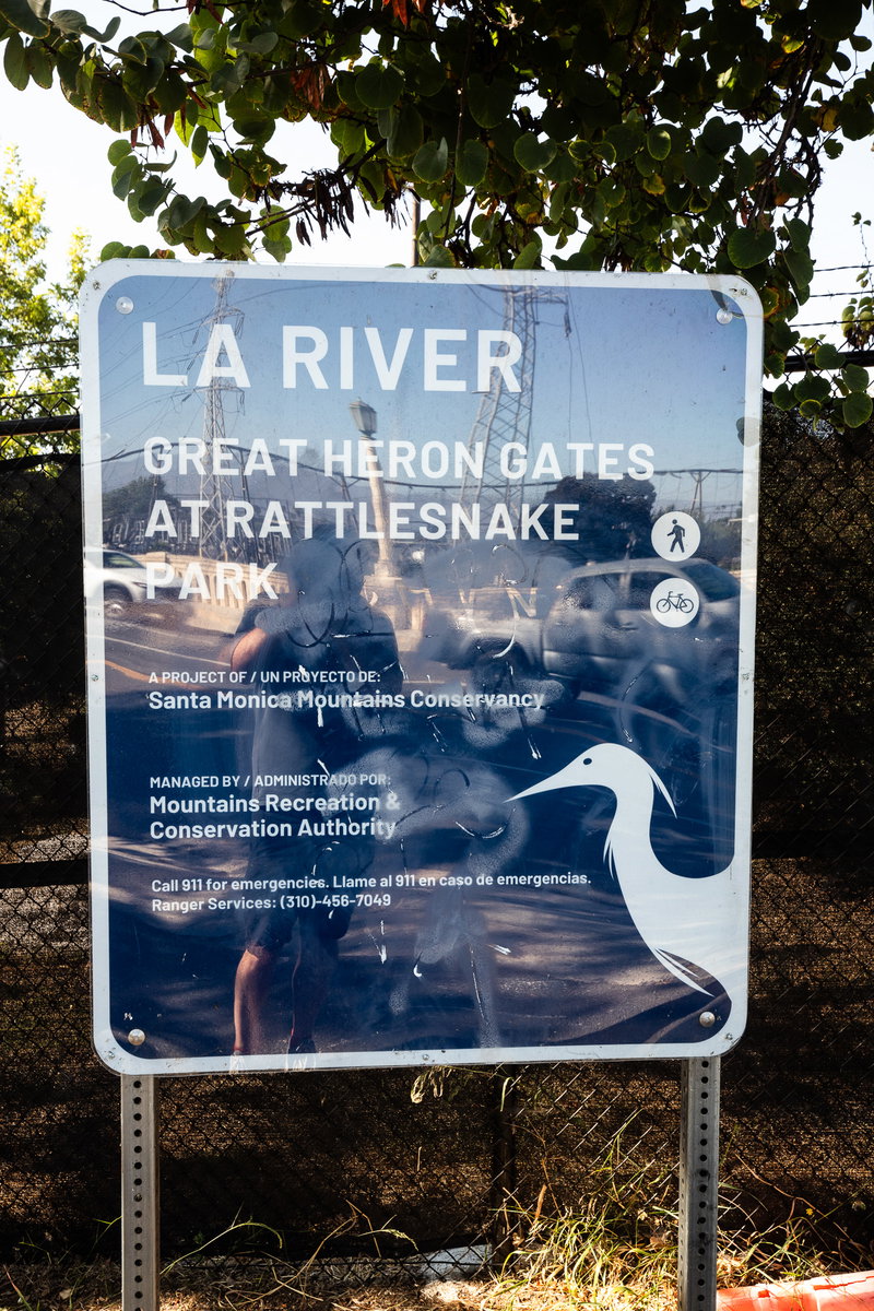 Sign at Rattlesnake Park