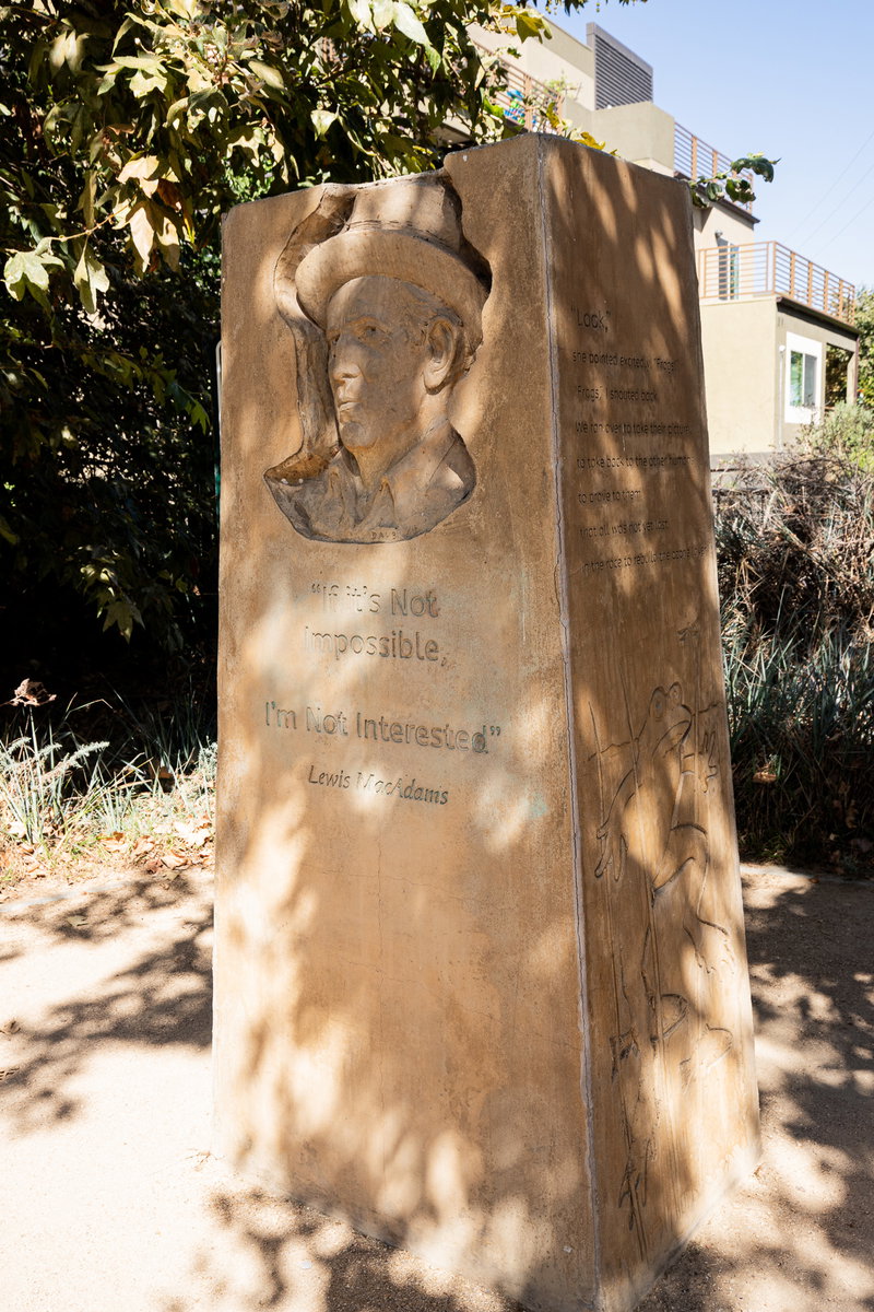 Lewis MacAdams Monument